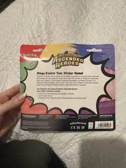 Pokemon Mega Evolutions Ascended Heroes Tech Sticker Collection Charmander Promo - Image 3