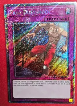 1x Yu-Gi-Oh! Trap Dustshoot - RA04-EN121 - Platinum Secret Rare - 1st Ed - NM - Image 1