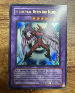 Yu-Gi-Oh! TCG Elemental Hero Air Neos STON-EN034 Ultra Rare 1st Edition 2007 - Image 5