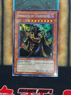 Yugioh Invader Of Darkness IOC-EN111 Secret Rare Worldwide Edition MP - Image 1