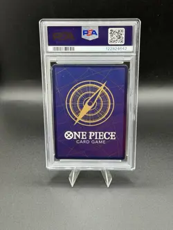 Monkey.D.Luffy (ST26-005) - PURPLE/BLACK SR Onepiece TCG Beer Luffy PSA 10 - Image 2
