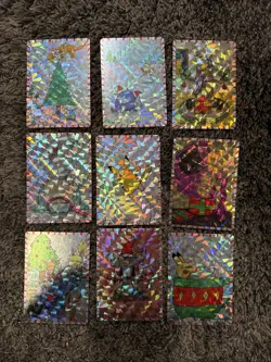 Pokederp Xmas 2025 Original Christmas Limited Derpy Card Set 9 Cards - Image 1