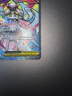 Mega Diancie ex 267/217 Ascended Heroes Evolution Rare Pokemon Full Art Card NM - Image 3