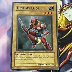 Yu-Gi-Oh TCG Tune Warrior 5DS1-EN001 Unlimited Regular Common Card NM - Image 1