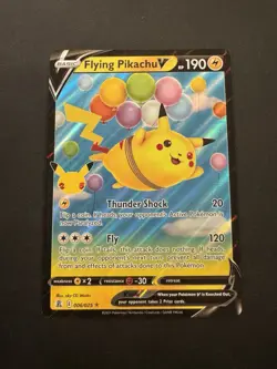 Flying Pikachu V 006/025 Celebrations - Pokemon Card - NM - Image 1