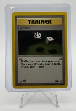 Gambler - Common Trainer Card - Pokemon Card - Image 1