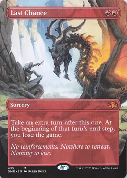 Last Chance (Borderless) Dominaria Remastered Regular - Image 1
