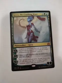 *FOIL* KIORA THE CRASHING WAVE NM Elspeth vs Kiora MTG - Mythic - Image 1