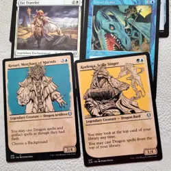 Whole COMMANDER Magic Deck - Heaven to Earth Games = Bant Shard DRAKES & DRAGONS - Image 4