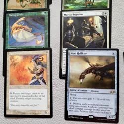 Whole COMMANDER Magic Deck - Heaven to Earth Games = Bant Shard DRAKES & DRAGONS - Image 5