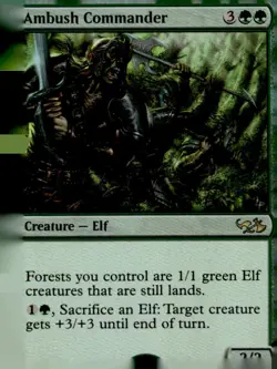 Duel Decks: Elves vs. Goblins #1 Ambush Commander - Image 1