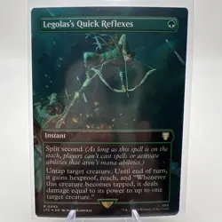 Legolas's Quick Reflexes - Foil Extended Art LTC NM MTG - Image 1