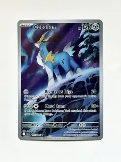 Pokemon TCG - Cobalion Illustration Rare Black Bolt 144/086 English - Image 2