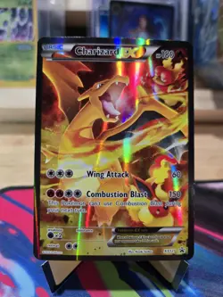 Pokemon Charizard EX #XY121 Holo Ultra Rare Black Star Promos, Nm/lp Condition - Image 1
