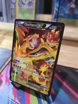Pokemon Charizard EX #XY121 Holo Ultra Rare Black Star Promos, Nm/lp Condition - Image 2