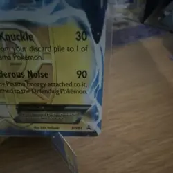 Pokemon TCG Thundurus EX Team Plasma Promo Holo Black & White BW81 - Image 5