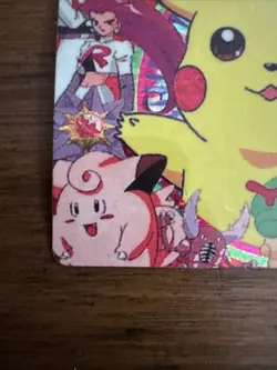 Pikachu Rocket Holo Pokemon Vintage Pocket Monsters Vending Prism Sticker 101 - Image 4