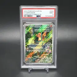 2023 Pokemon SVP OBSIDIAN FLAMES ETB PROMO CHARMANDER 044 - PSA 9 - Image 1