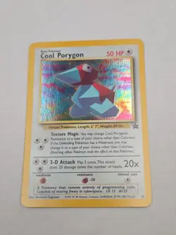 Pokemon TCG Cool Porygon Black Star Promos #15 LP - Image 1