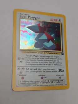 Pokemon TCG Cool Porygon Black Star Promos #15 LP - Image 2