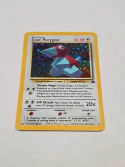 Pokemon TCG Cool Porygon Black Star Promos #15 LP - Image 3