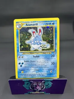 Pokemon Azumarill 2/111 Holo Rare Neo Genesis Unlimited - LP - Image 1