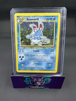 Pokemon Azumarill 2/111 Holo Rare Neo Genesis Unlimited - LP - Image 3
