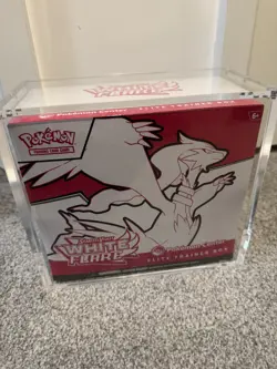 Pokemon TCG White Flare Pokemon Center ETB - Sealed with acrylic case - Image 1