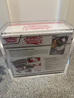 Pokemon TCG White Flare Pokemon Center ETB - Sealed with acrylic case - Image 2