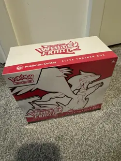 Pokemon TCG White Flare Pokemon Center ETB - Sealed with acrylic case - Image 4