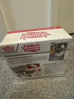 Pokemon TCG White Flare Pokemon Center ETB - Sealed with acrylic case - Image 5
