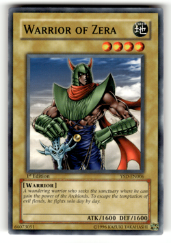 Warrior of Zera YSD-EN006 1st Edition Common Starter Deck 2006 LP - Image 1