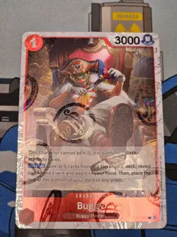 One Piece - Buggy Pirate FOIL R - PRB02 Reprint - Image 1