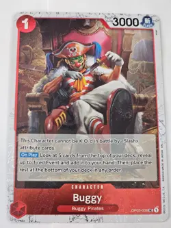 One Piece - Buggy Pirate FOIL R - PRB02 Reprint - Image 2