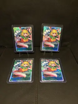 One Piece CCG Carrot Two Legends OP08-023 SR Lot Of 4 Playset - Image 1
