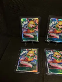 One Piece CCG Carrot Two Legends OP08-023 SR Lot Of 4 Playset - Image 2