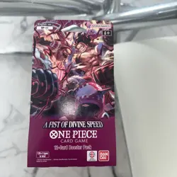 One Piece TCG OP11 A Fist of Divine Speed Sleeved Booster Pack English Lot X 4 - Image 3