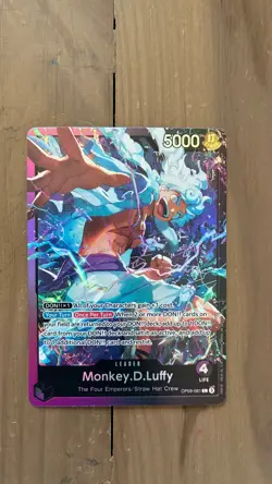 Monkey D. Luffy OP09-061 One Piece Card Game ST26 PURPLE/BLACK Leader⚓📈 - Image 1