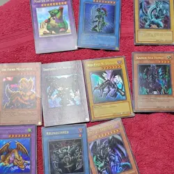 Yu-Gi-Oh! TCG Konami 10 Card Lot Red-Eyes B. Dragon, Relinquished - Image 1