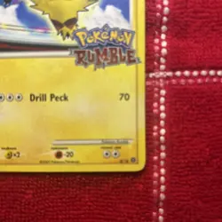 💥Zapdos 8/16 Pokemon Rumble Stamped Pokemon Card Excellent Condition💥 - Image 4