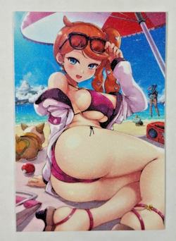 Sonia Goddess Story Doujin - Frosted Waifu Trading Card - Pokemon Trainer - Image 1