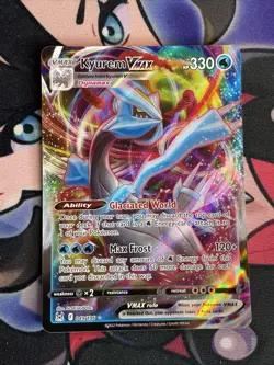 Kyurem Vmax 049/196 Lost Origin NM Full Art Ultra Rare Pokemon Card - Image 1