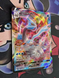 Kyurem Vmax 049/196 Lost Origin NM Full Art Ultra Rare Pokemon Card - Image 2