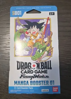 Dragon Ball Super: Card Game Fusion World Manga Booster 01 (SB01) 1 Pack English - Image 1