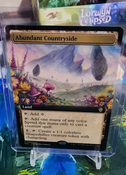 Abundant Countryside (Extended Art) R Commander: Lorwyn Eclipsed 42 NM - Image 1