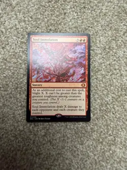 Soul Immolation Lorwyn Eclipsed Mythic Rare - Image 1