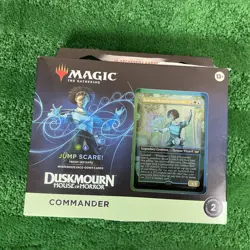 New Magic Duskmourn House of Horror JUMP SCARE! Commander Deck Sealed - Image 1