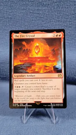 The Fire Crystal 135 Final Fantasy Mtg NM - Image 1
