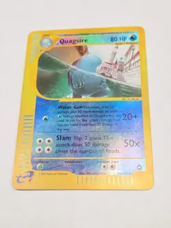 Quagsire 30/147 Aquapolis E-reader Reverse Holo Pokemon TCG LP - Image 3