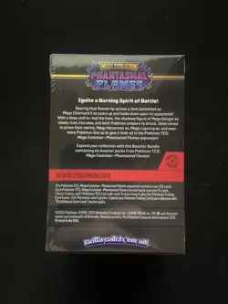 Pokemon TCG Mega Evolution Phantasmal Flames Booster Bundle Pack Factory Sealed - Image 3